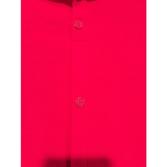 Talbots 3/4 Sleeve Heavy Knit Top with Rolled Collar, Salmon, Sz XL - Picture 3 of 6